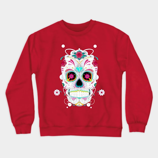 Mexican Skullz Crewneck Sweatshirt by yoaz